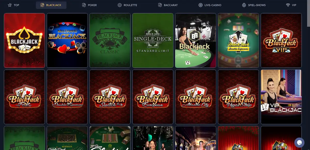 Gangsta Casino Blackjack – Live-Tische und digitale Varianten