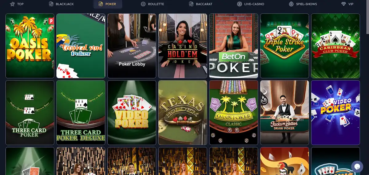 Gangsta Casino Poker – Video Poker und Live Casino Hold'em