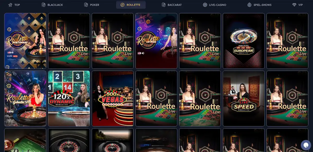 Gangsta Casino Tischspiele – Roulette, Blackjack und Baccarat